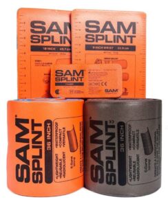 Stecco benda modellabile di varie misure per stabilizzazione delle fratture agli arti